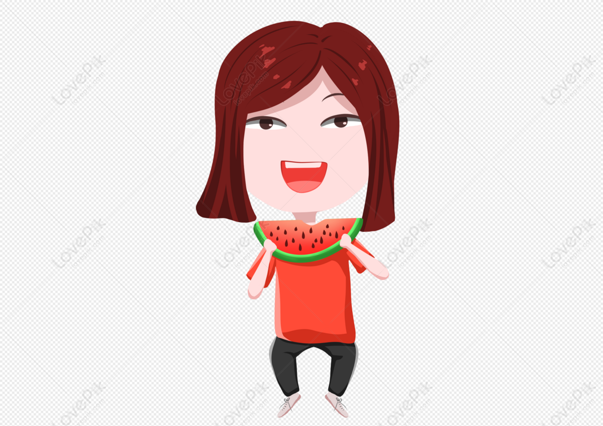 Cartoon Minimalist Cute Character Summer Heat PNG Image Free Download And  Clipart Image For Free Download - Lovepik | 401228041