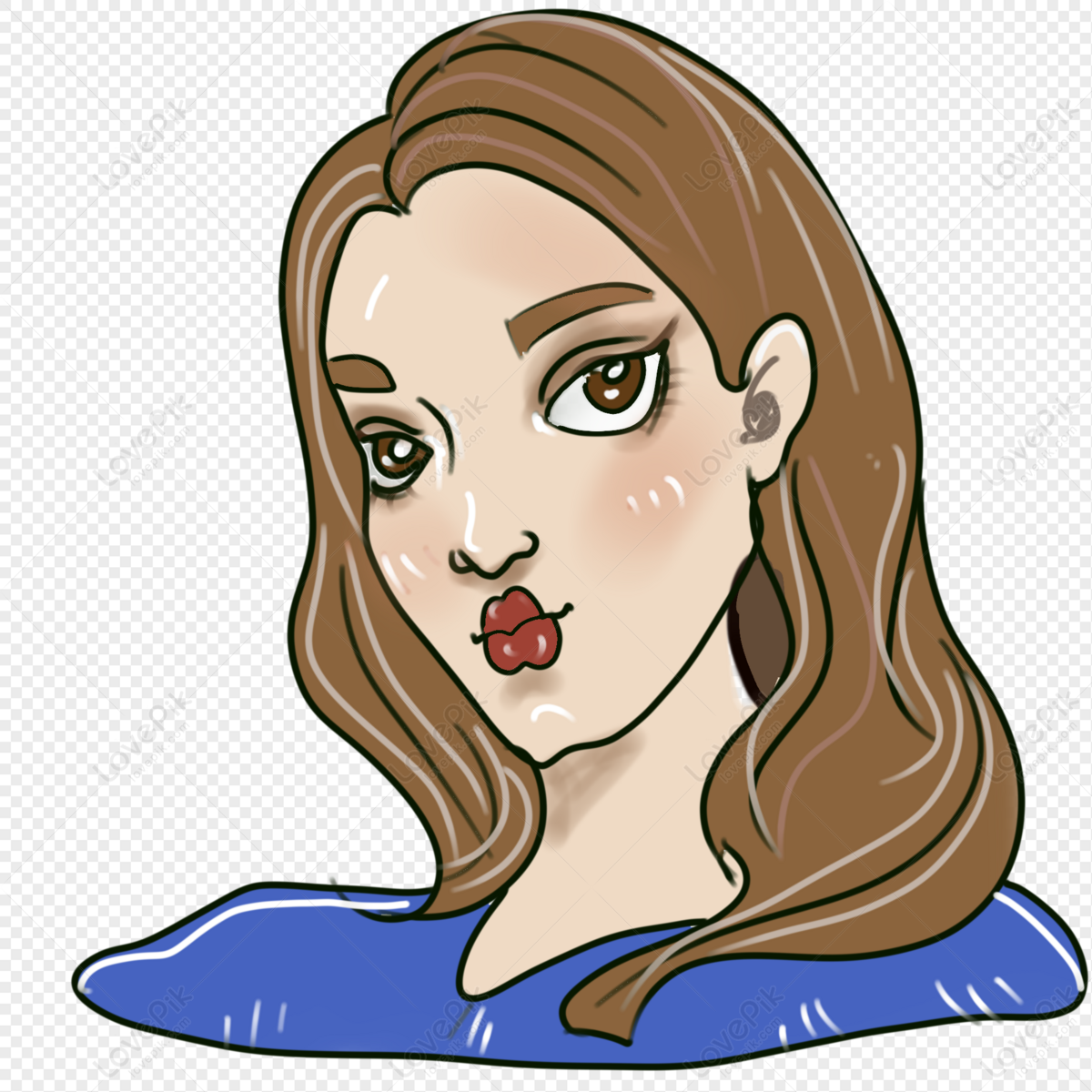 Creative Cartoon Character Avatar PNG Transparent And Clipart Image For ...