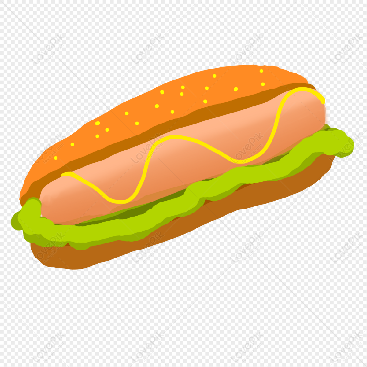 Delicious Sausage Hot Dog Png Hd Transparent Image And Clipart Image For  Free Download - Lovepik | 401226844