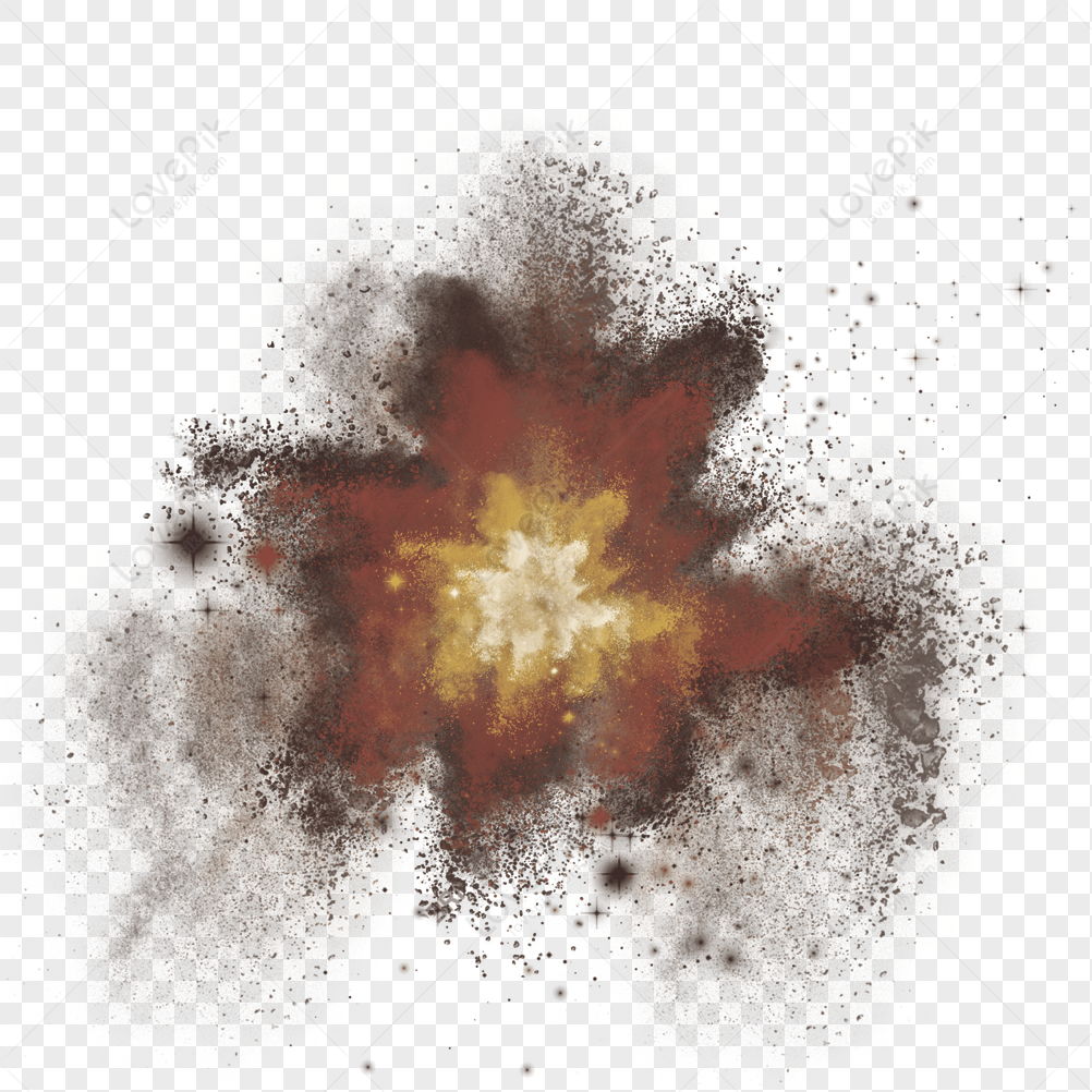 Earth Element, Black Powder, Brown Powder, Cartoon Transparent PNG ...