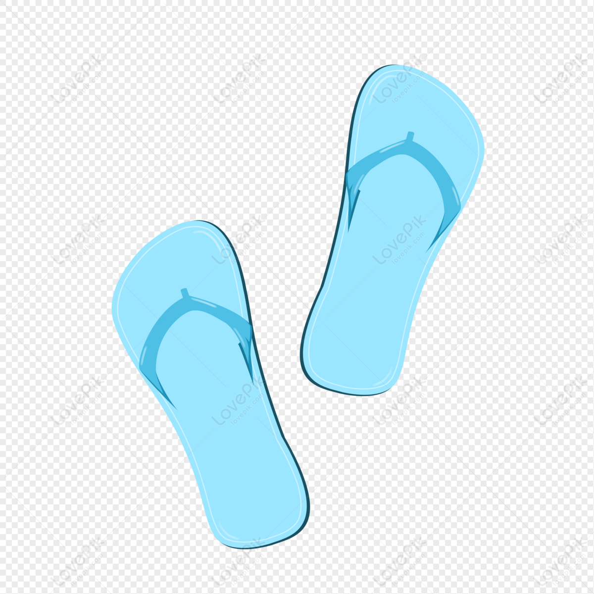 Flip Flops Free PNG And Clipart Image For Free Download - Lovepik ...