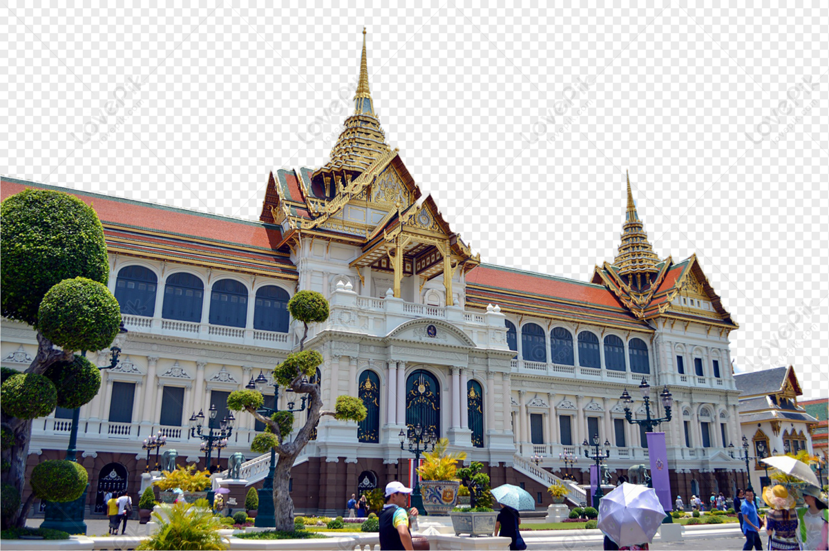 再入荷人気□　タイ　バンコク 王宮 2　風景写真　★ 額縁付 A3サイズ写真 自然、風景