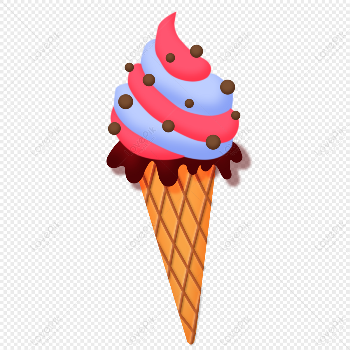 Hand Drawn Cartoon Colorful Ice Cream PNG Transparent Image And Clipart  Image For Free Download - Lovepik | 401220727