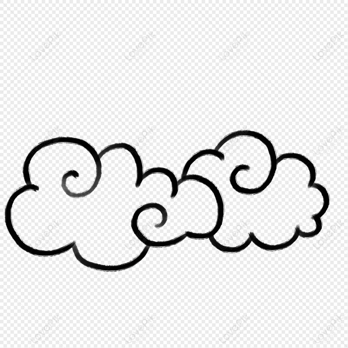 Hand Drawn Creative Cloud Illustration PNG Image Free Download And Clipart  Image For Free Download - Lovepik