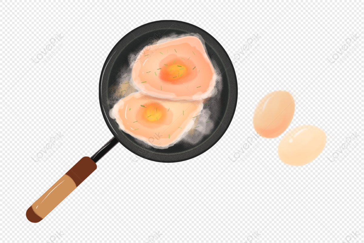 Fried Egg Illustration, Food, Eggs, Element PNG Transparent Clipart Image  and PSD File for Free Download