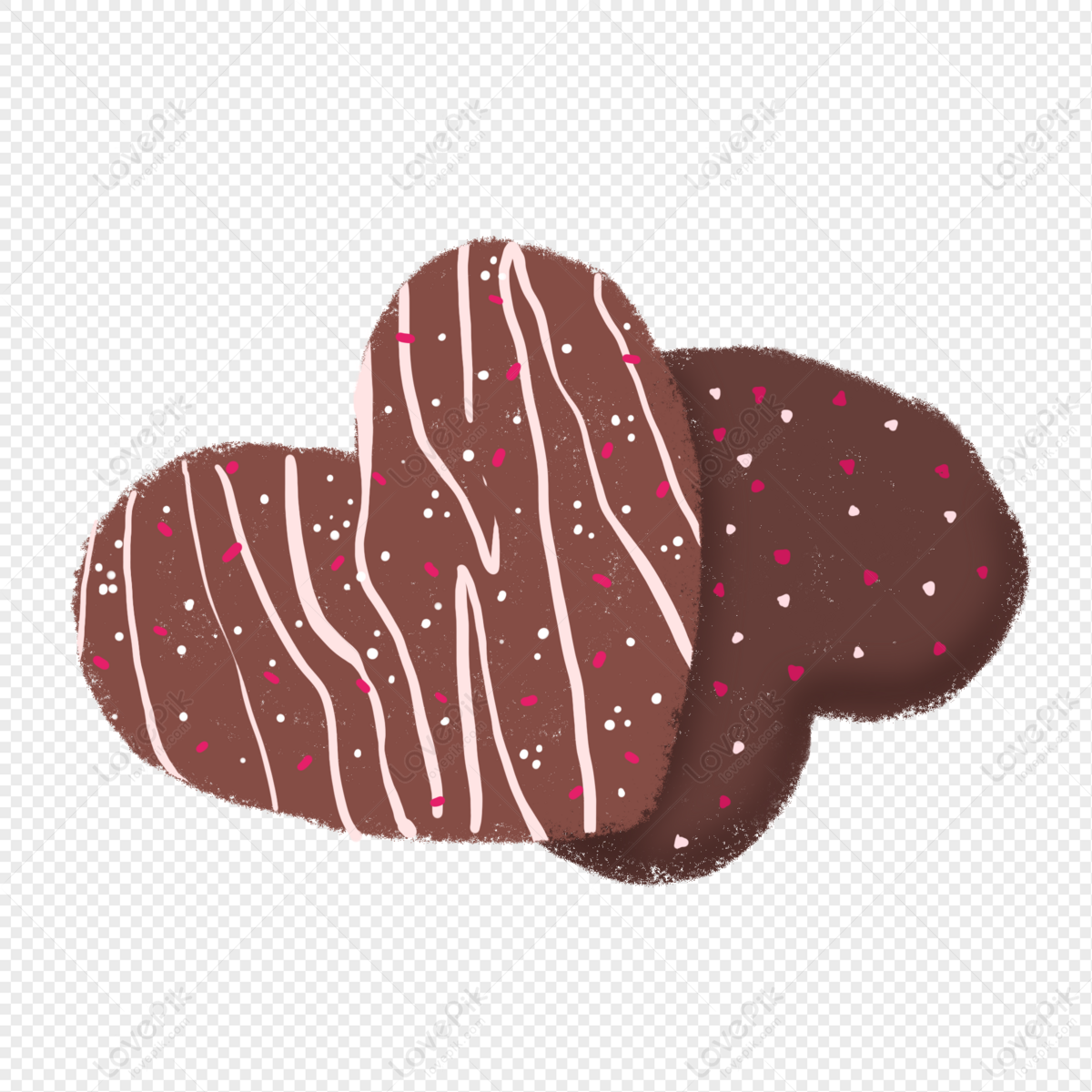 Chocolate Heart Clipart Images, Free Download