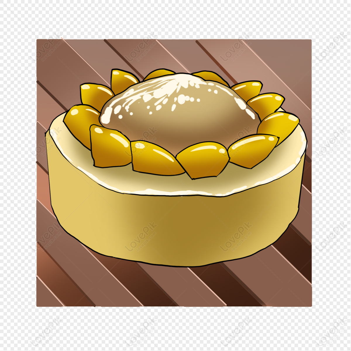 Mango Feast Cake PNG White Transparent And Clipart Image For Free ...
