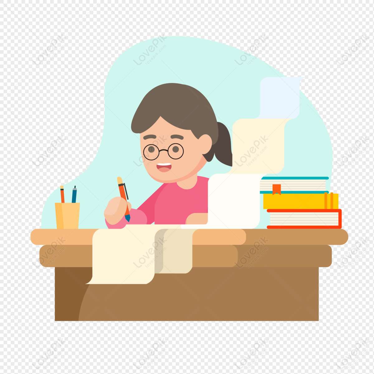 Prepared Student PNG Image And Clipart Image For Free Download ...