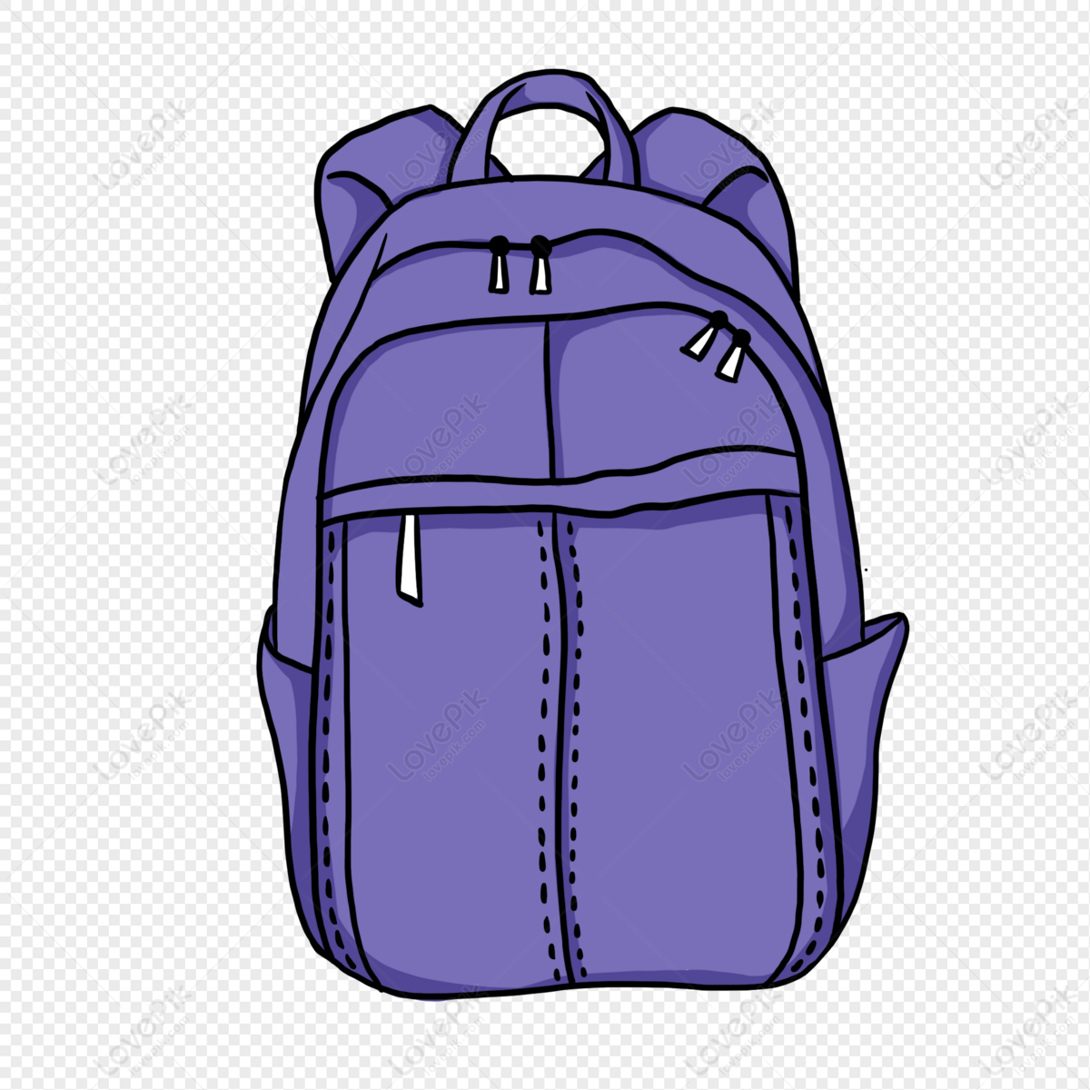 Easy Drawing School Bag #shorts - YouTube