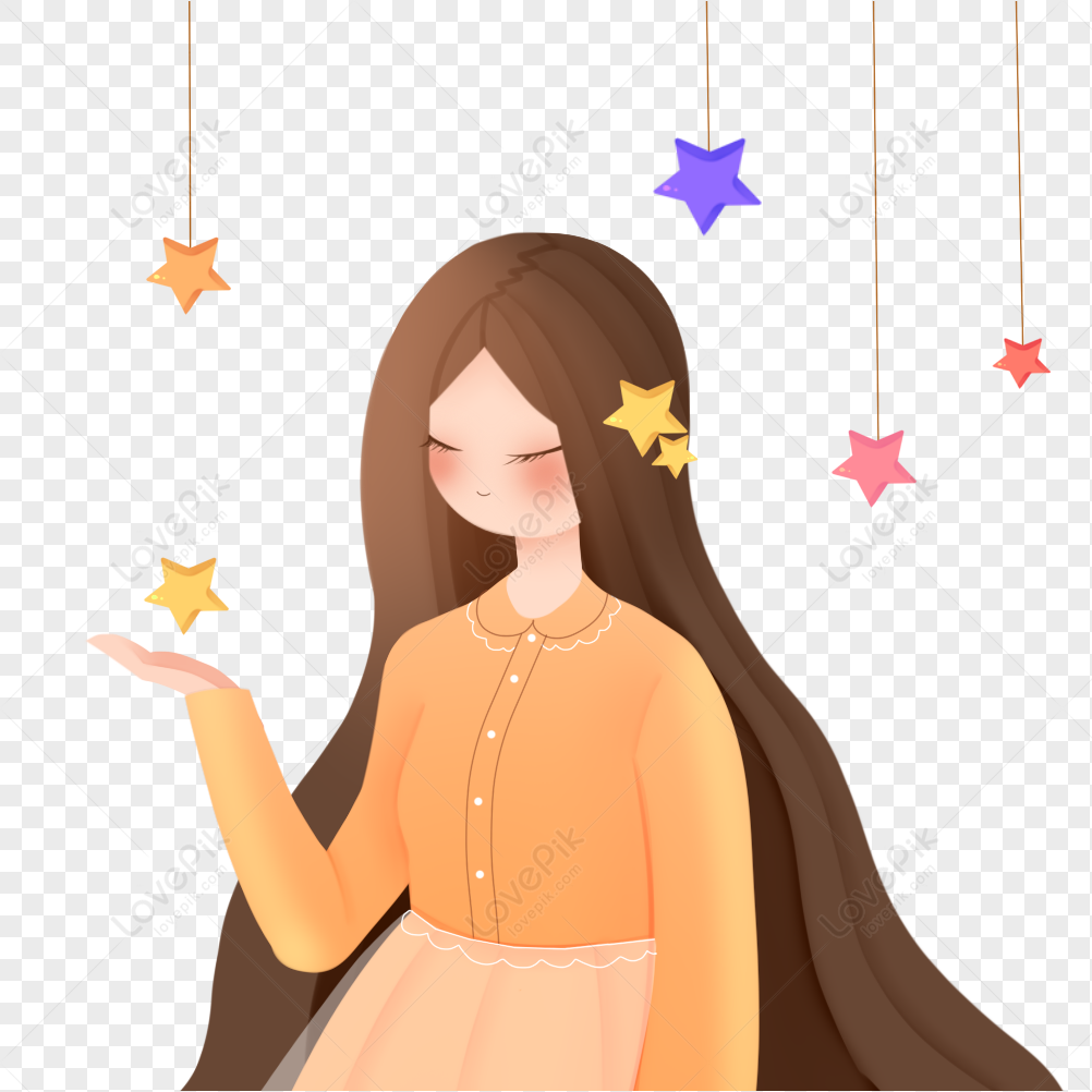 Star Girl PNG Transparent Background And Clipart Image For Free Download -  Lovepik | 401203230