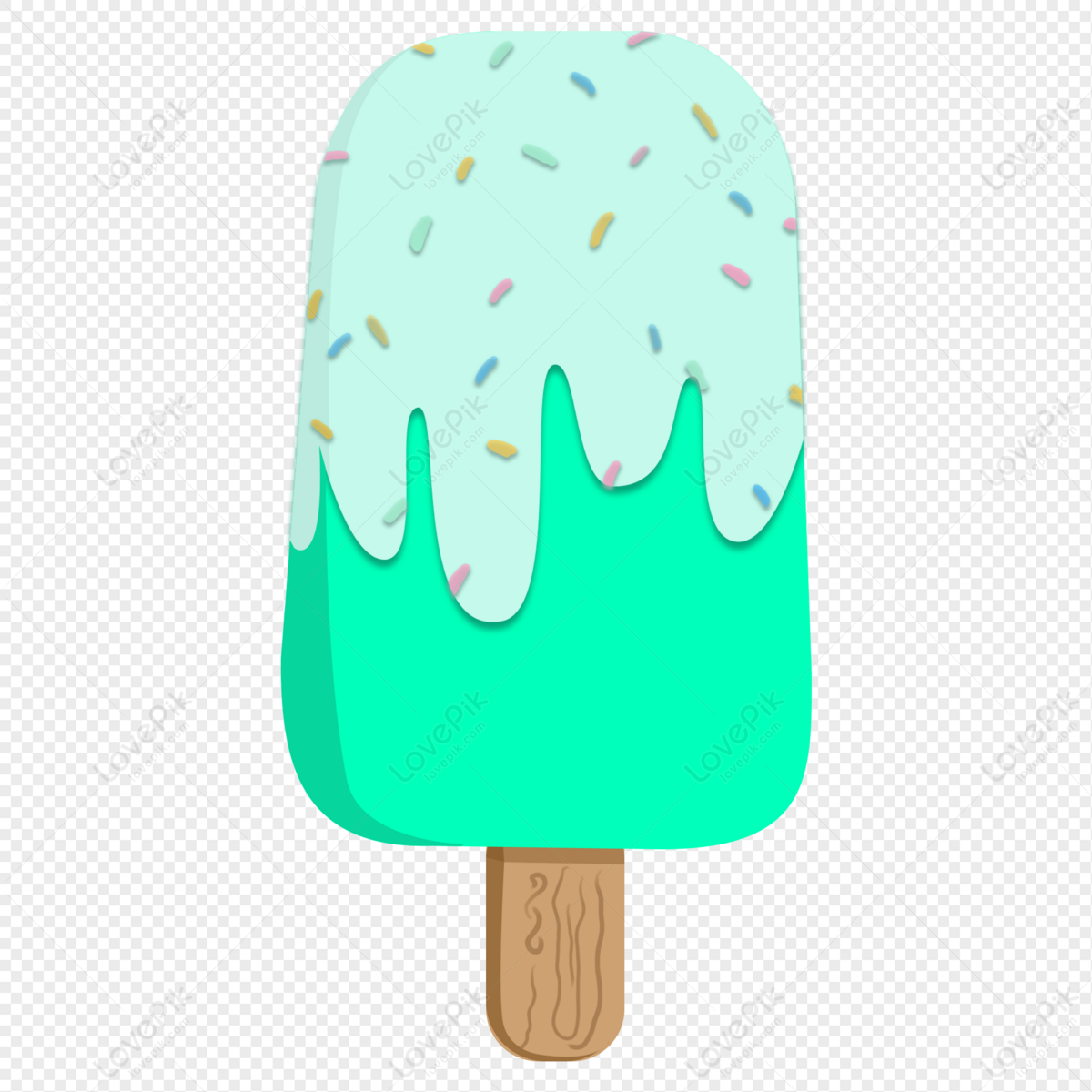 Summer Ice Cream Popsicles Hot Summer PNG Transparent Background And ...