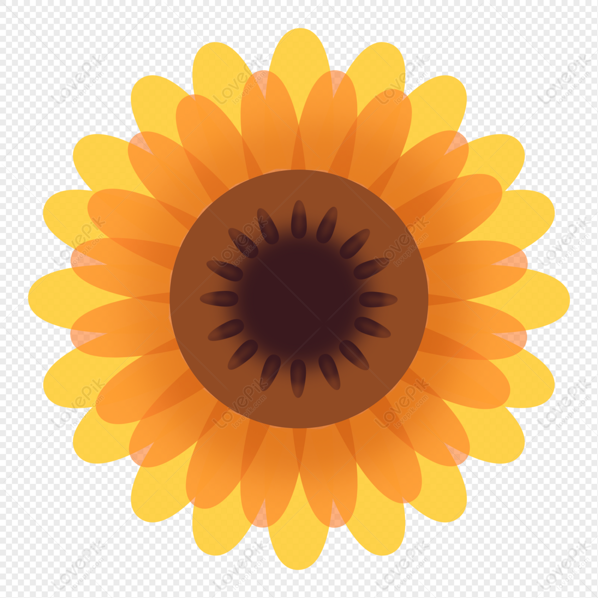 Summer Plant Sunflower Cartoon Material Download PNG Transparent Background  And Clipart Image For Free Download - Lovepik | 401213920