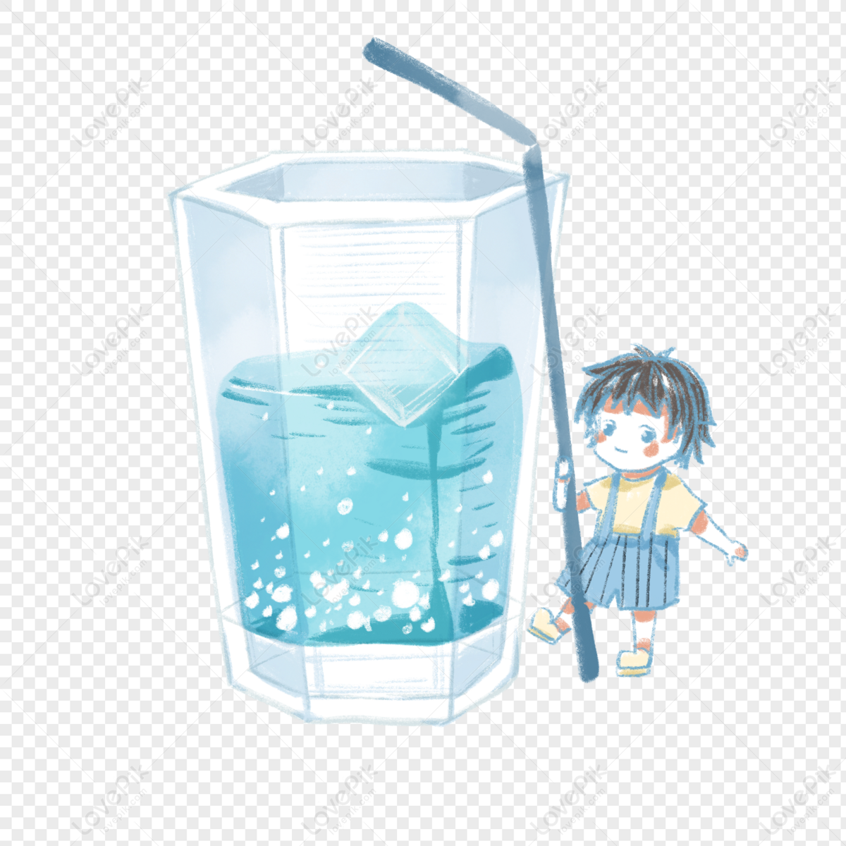 Summer Refreshing Drink Villain PNG Transparent Image And Clipart Image ...