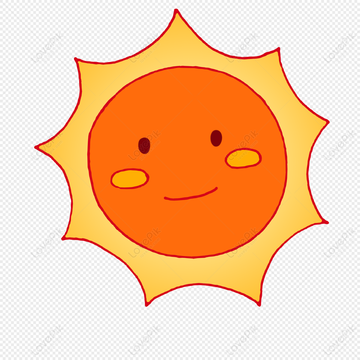 Sun, Orange Sun, Light Sun, Colorful Sun PNG Hd Transparent Image And ...