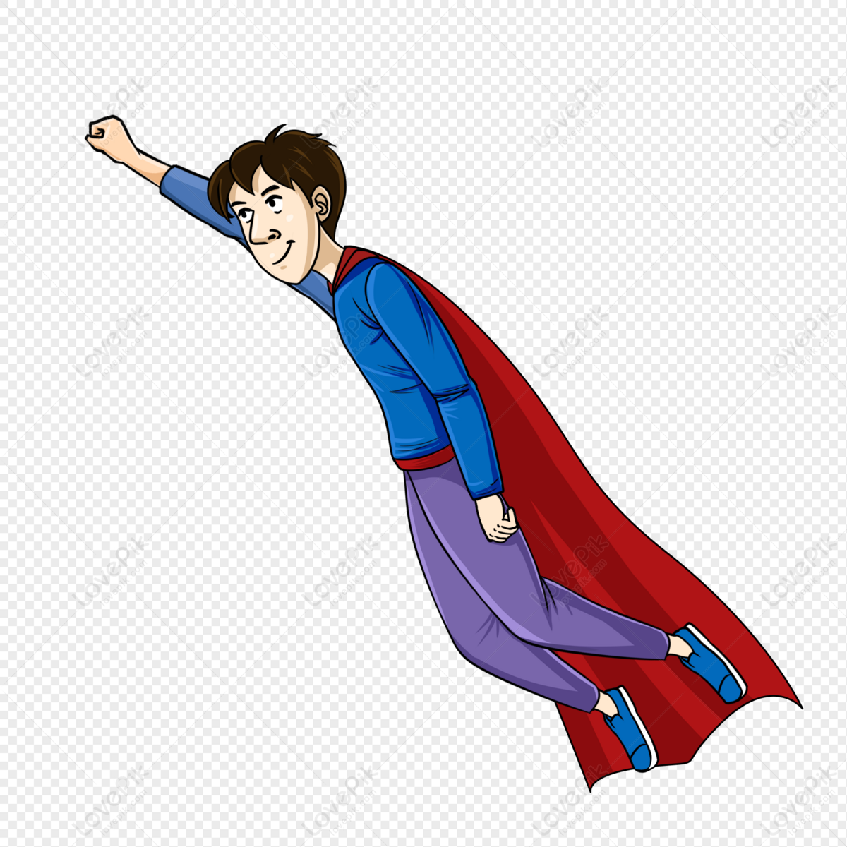 Superman Boy PNG Free Download And Clipart Image For Free Download -  Lovepik | 401201503