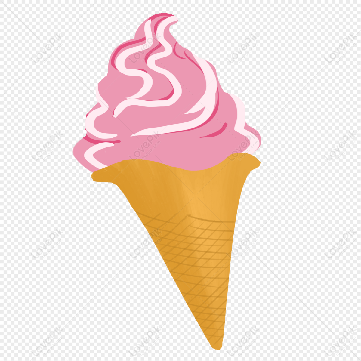 Cartoon Cool Ice Cream Material Free PNG And Clipart Image For Free ...