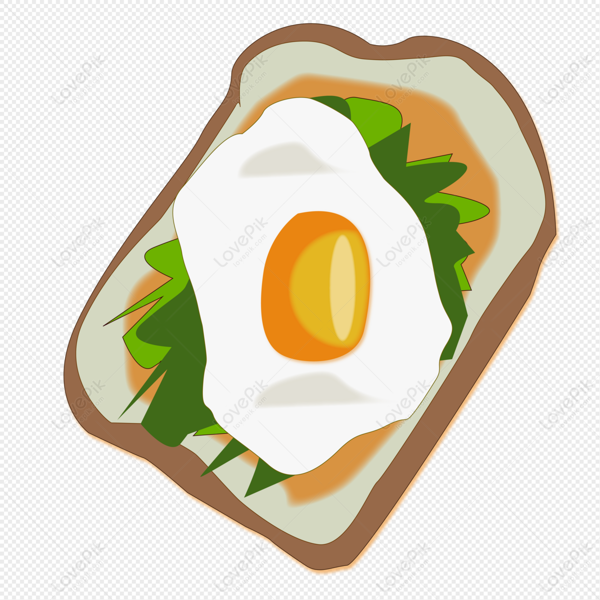 Hình ảnh Phim Hoạt Hình Vẽ Tay Bánh Mì Kẹp Trứng Luộc PNG Miễn Phí ...