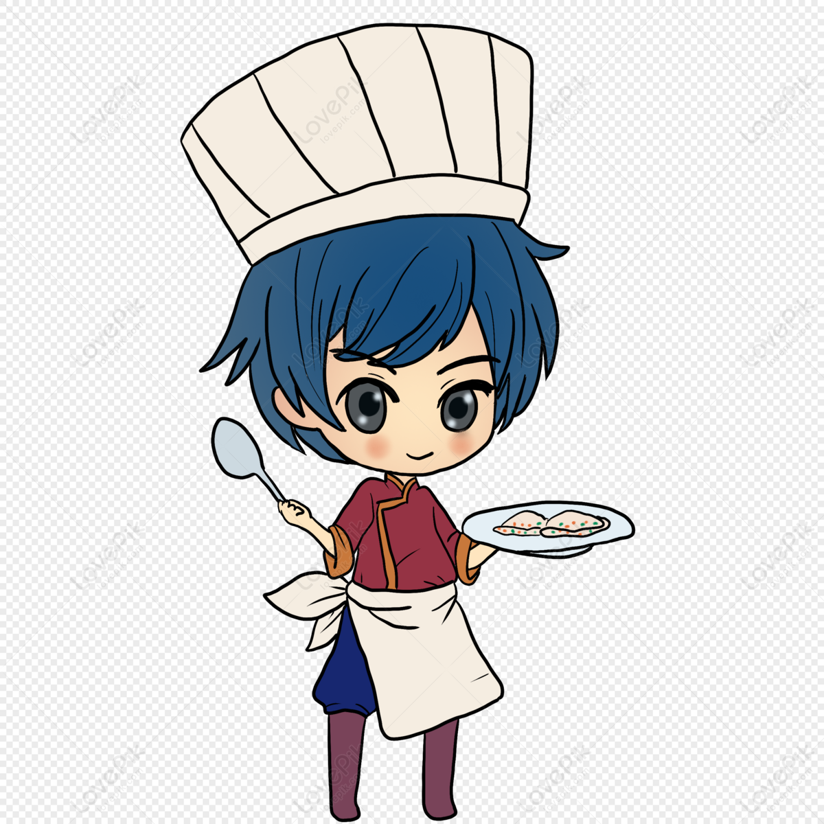 Anime Chef PNG Transparent Images Free Download | Vector Files | Pngtree