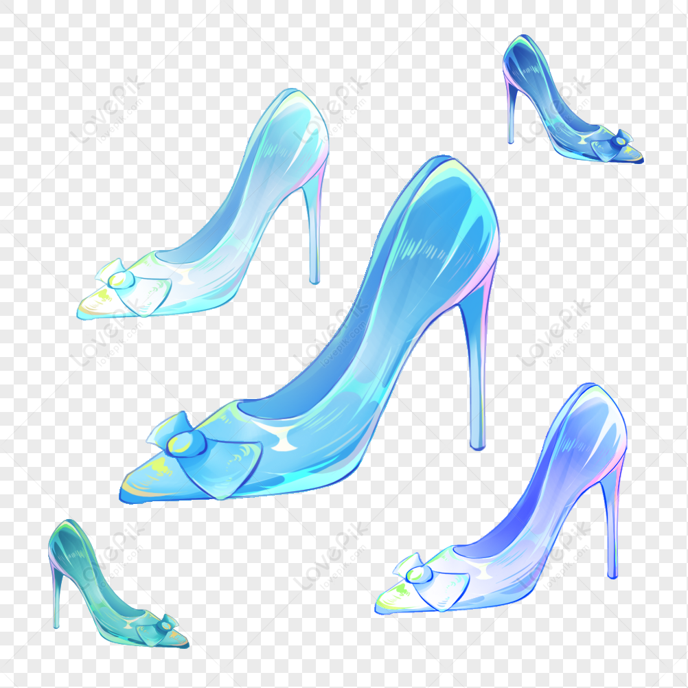 Cinderella Shoes PNG Transparent Images Free Download