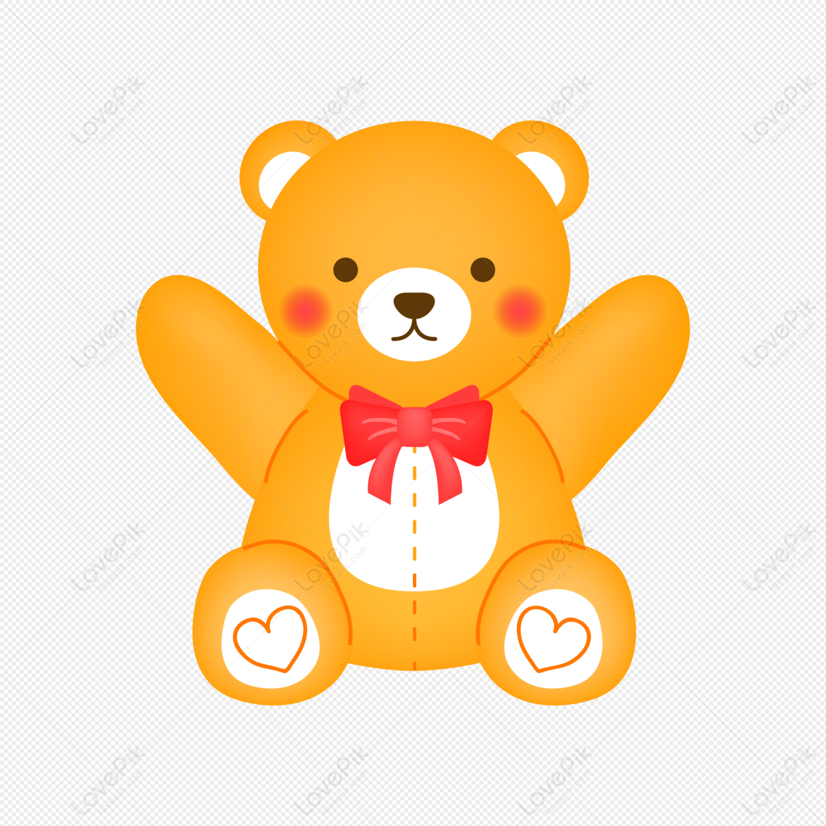 Cute Yellow Teddy Bear PNG Hd Transparent Image And Clipart Image For Free  Download - Lovepik | 401240434