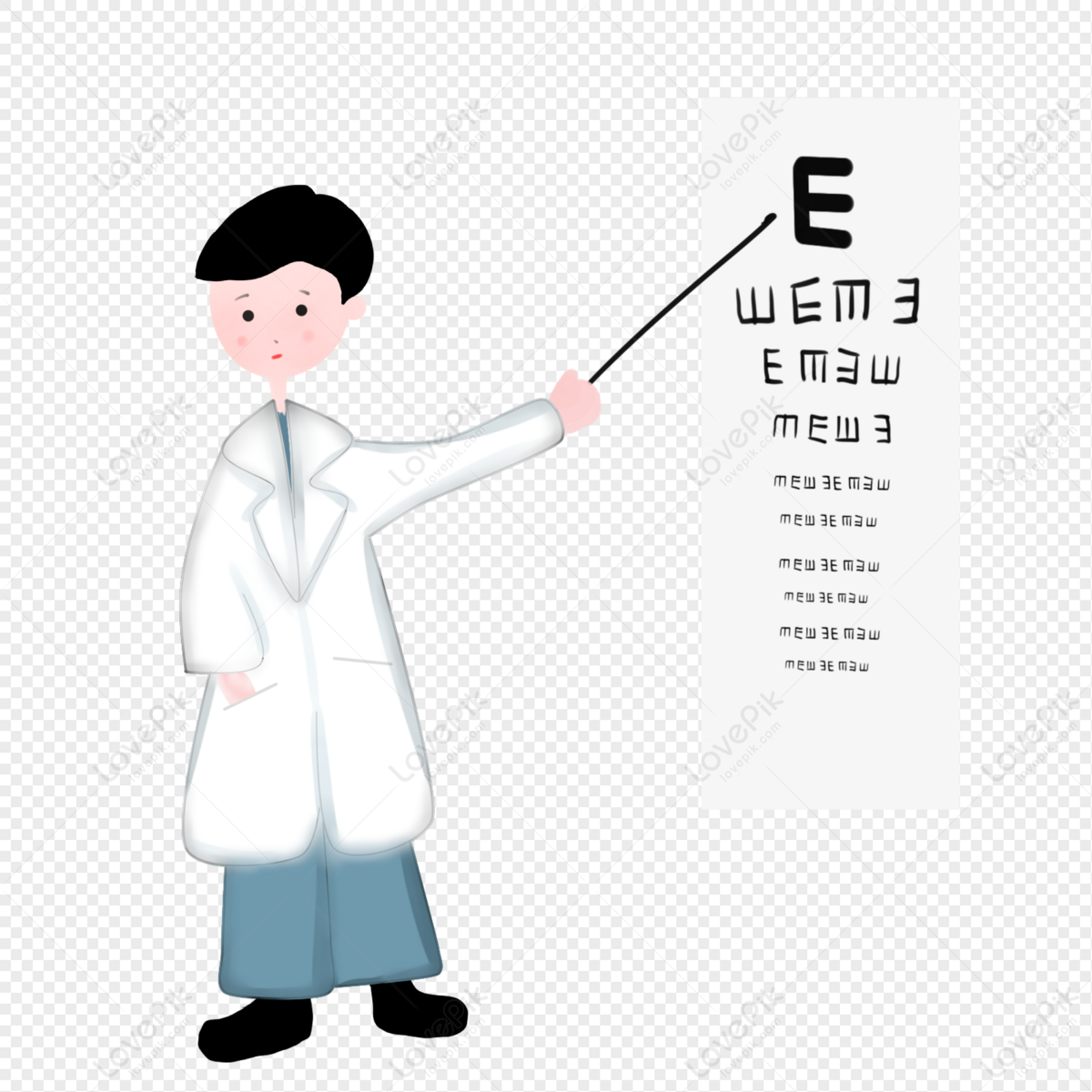 Eye Of Love Eyesight Doctor PNG Image Free Download And Clipart Image