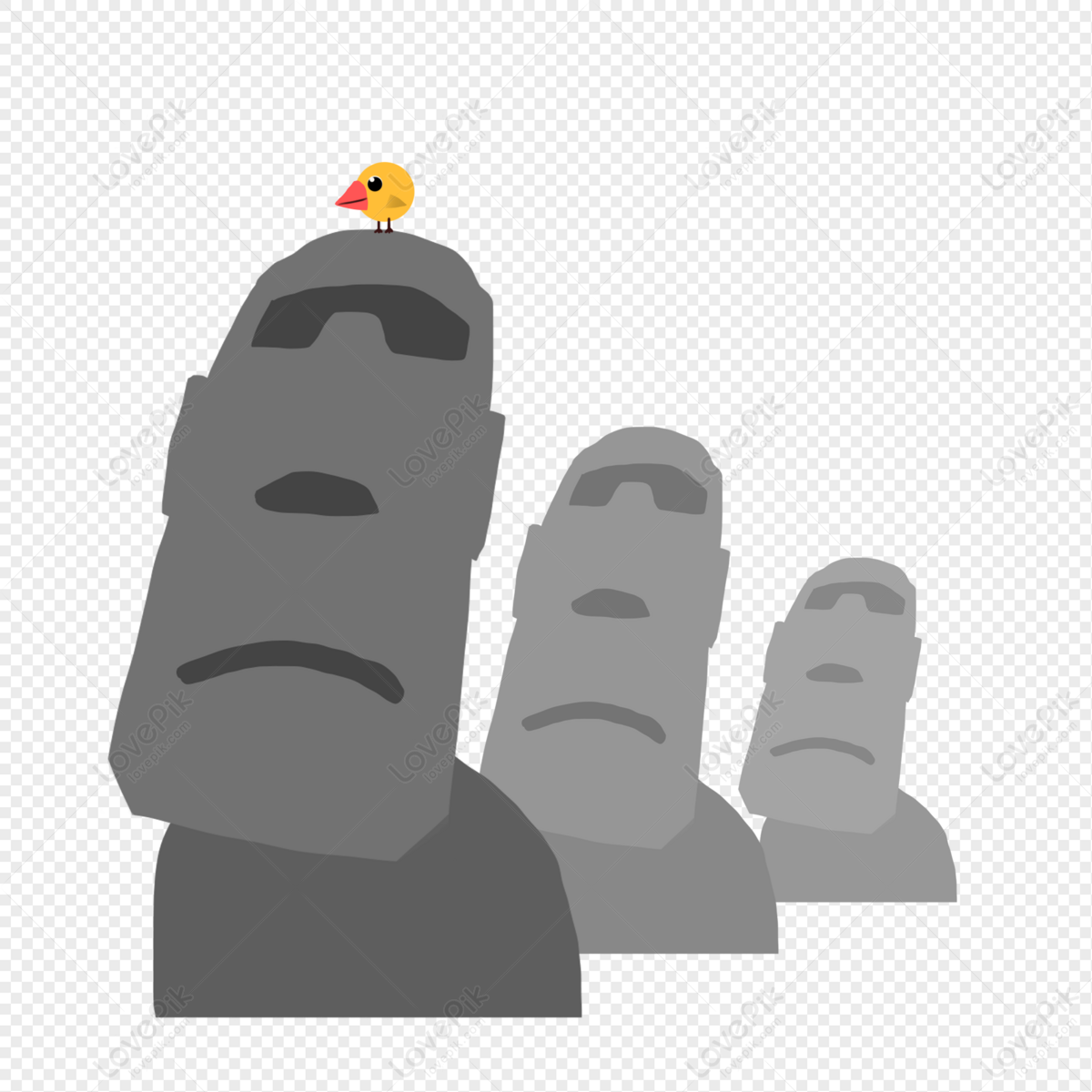 Moai PNG, Vector, PSD, and Clipart With Transparent Background for Free  Download