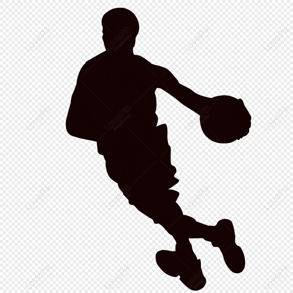 Nba Star Silhouette PNG Transparent Image And Clipart Image For Free ...