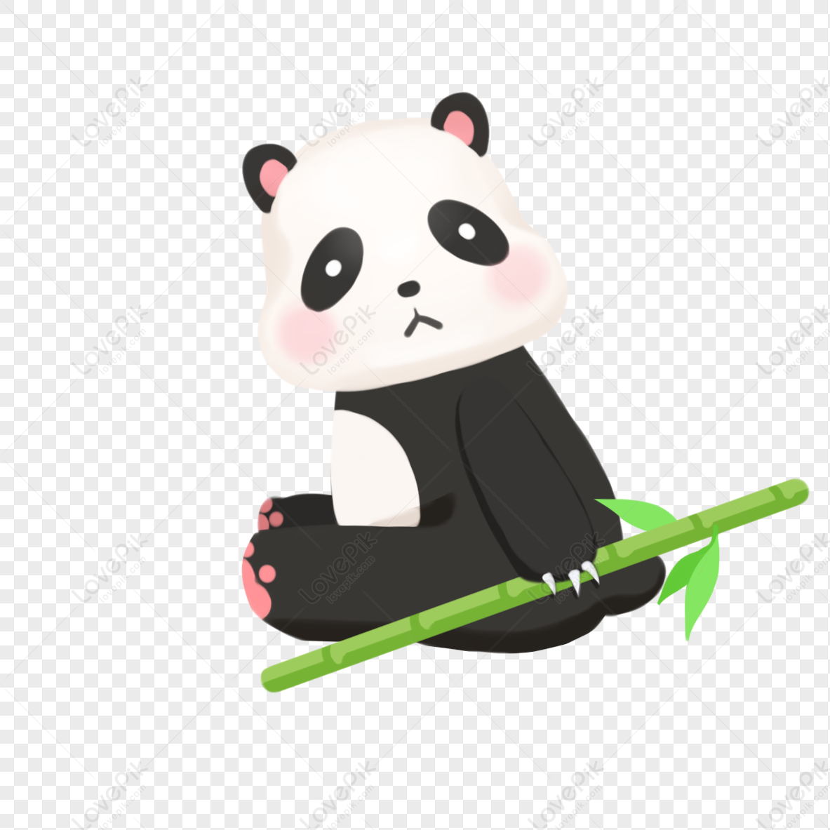 Panda fofo png