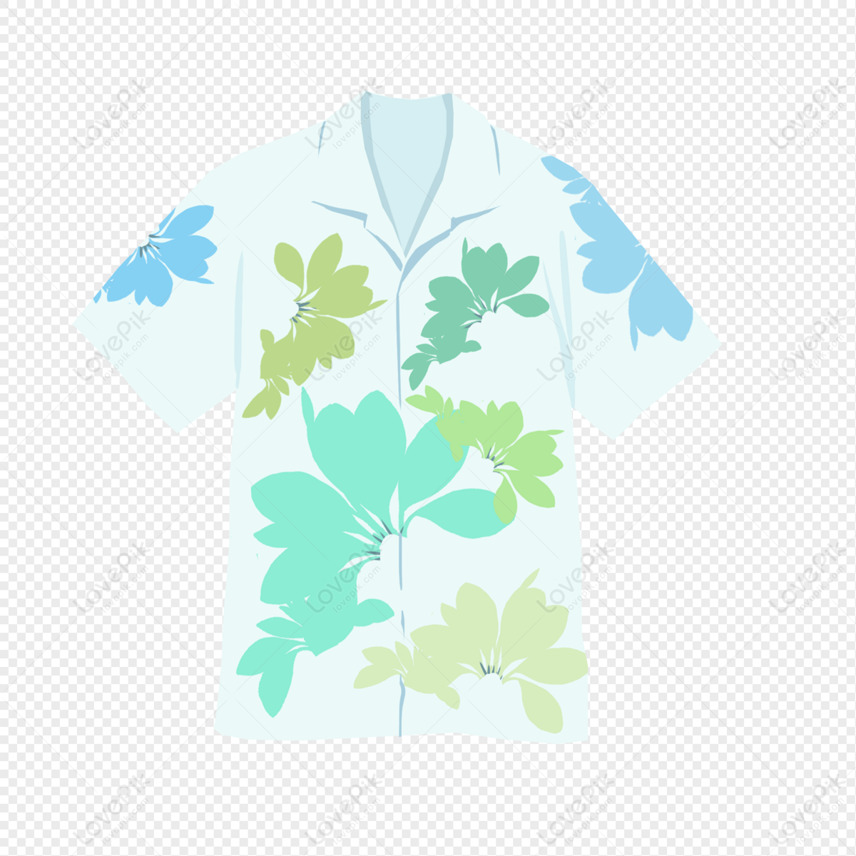 Hawaiian Shirt PNG, Vector, PSD, and Clipart With Transparent Background  for Free Download