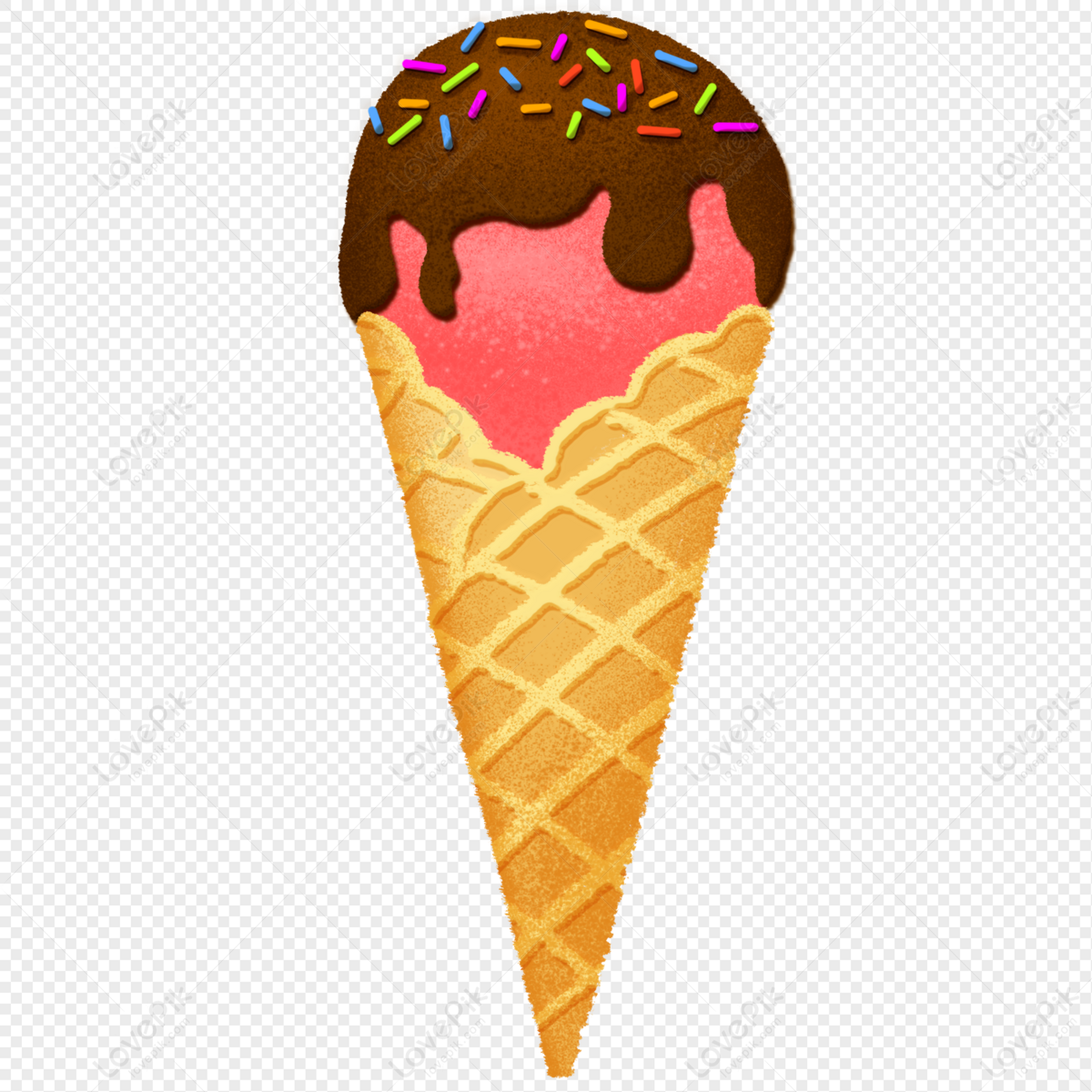 Summer Pink Cone Ice Cream Ice Cream Ice Cream PNG Image Free Download And  Clipart Image For Free Download - Lovepik | 401233891