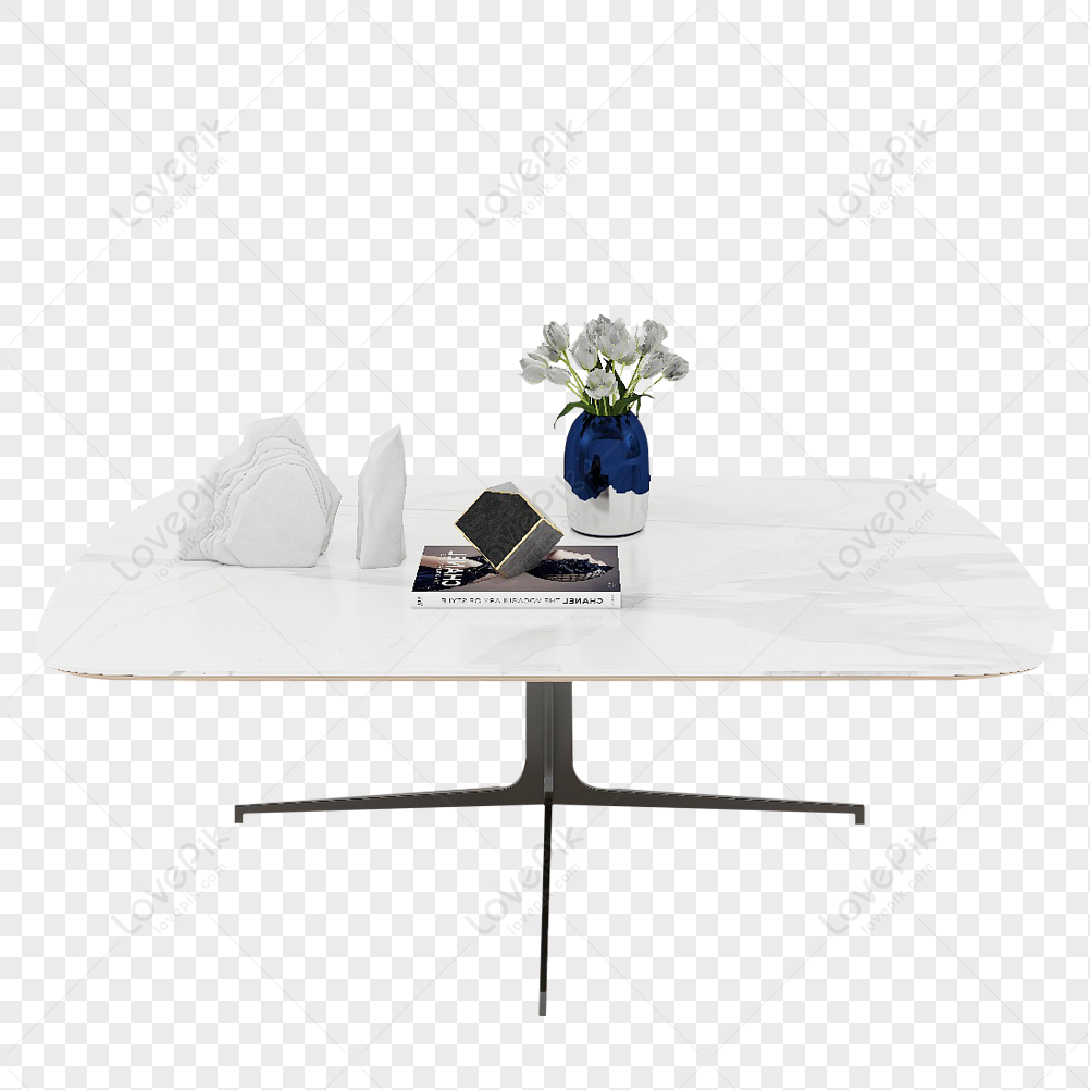 coffee table clipart black and white flower
