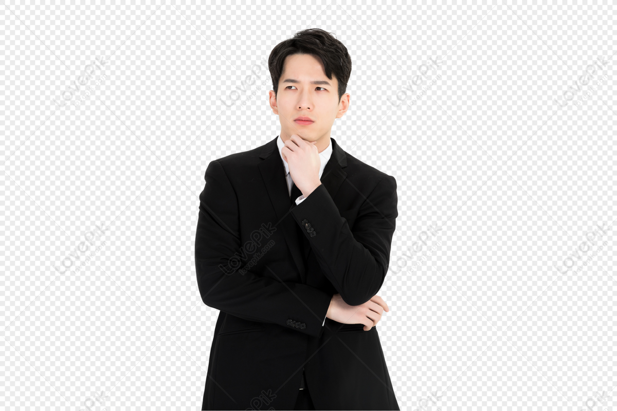 businessman thinking png