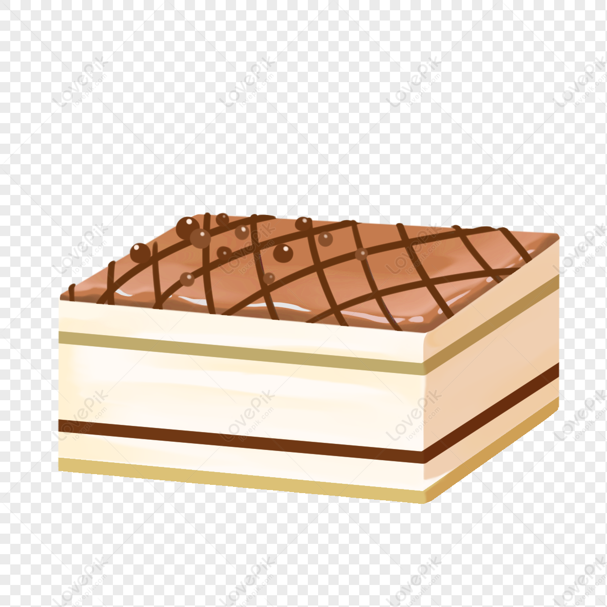 Tiramisu Rebanada Pastel De Fiesta PNG Imágenes Gratis - Lovepik