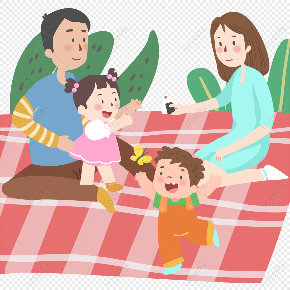 Warm Family Picnic Free PNG And Clipart Image For Free Download ...