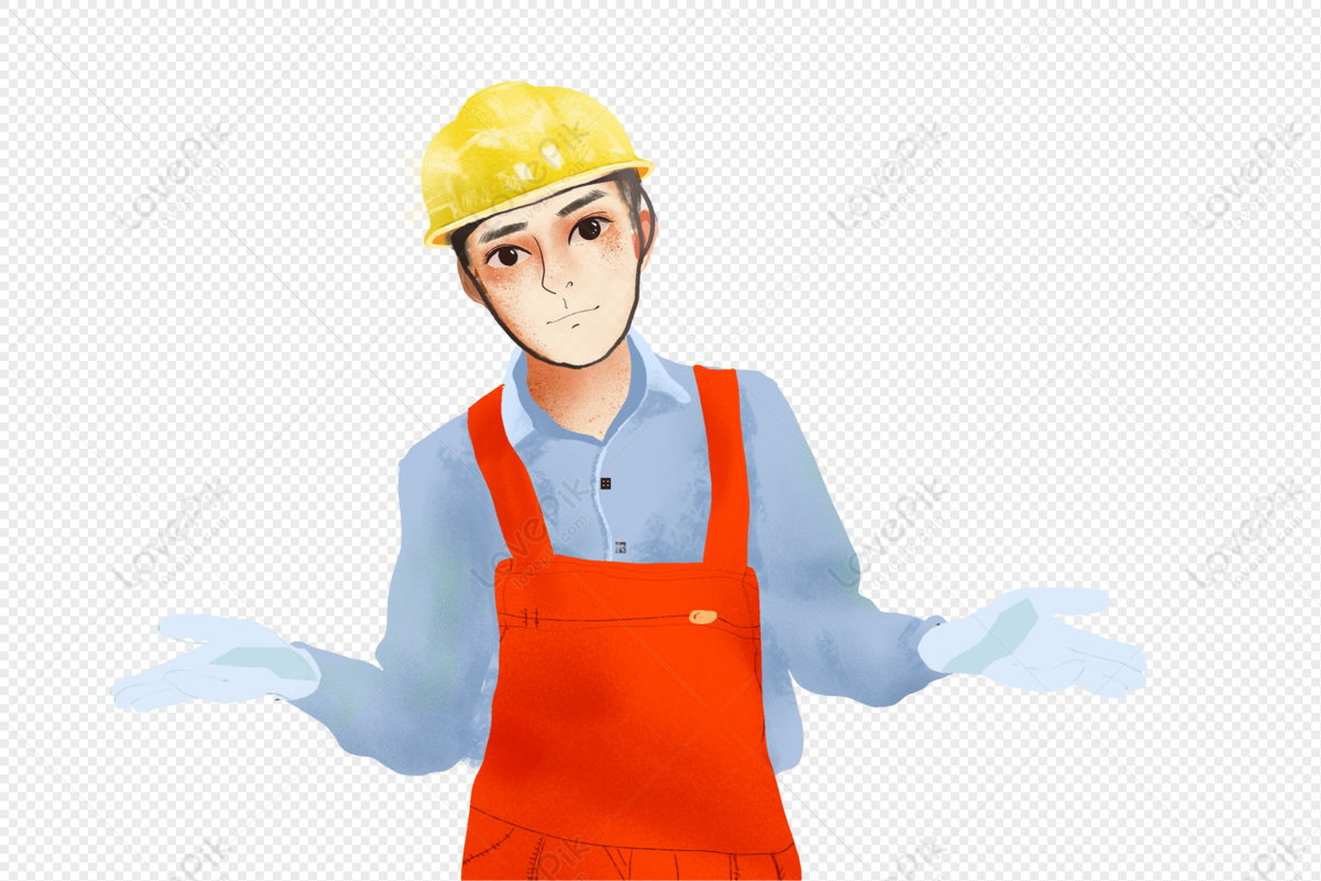 Worker PNG White Transparent And Clipart Image For Free Download ...