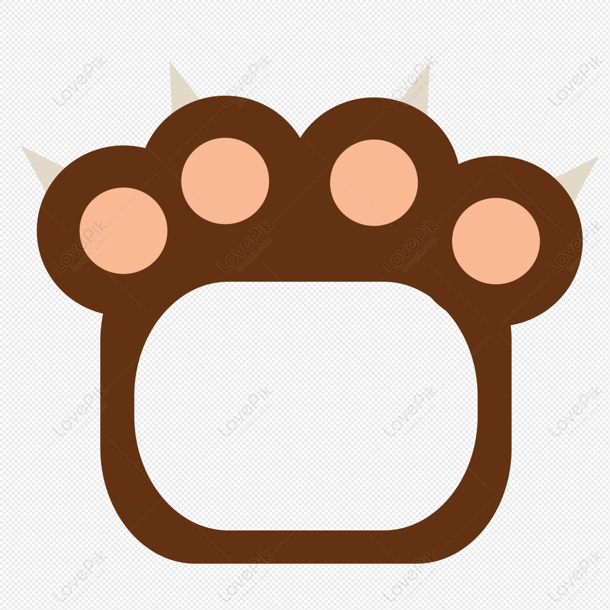 Bear Paw PNG Images With Transparent Background | Free Download On Lovepik
