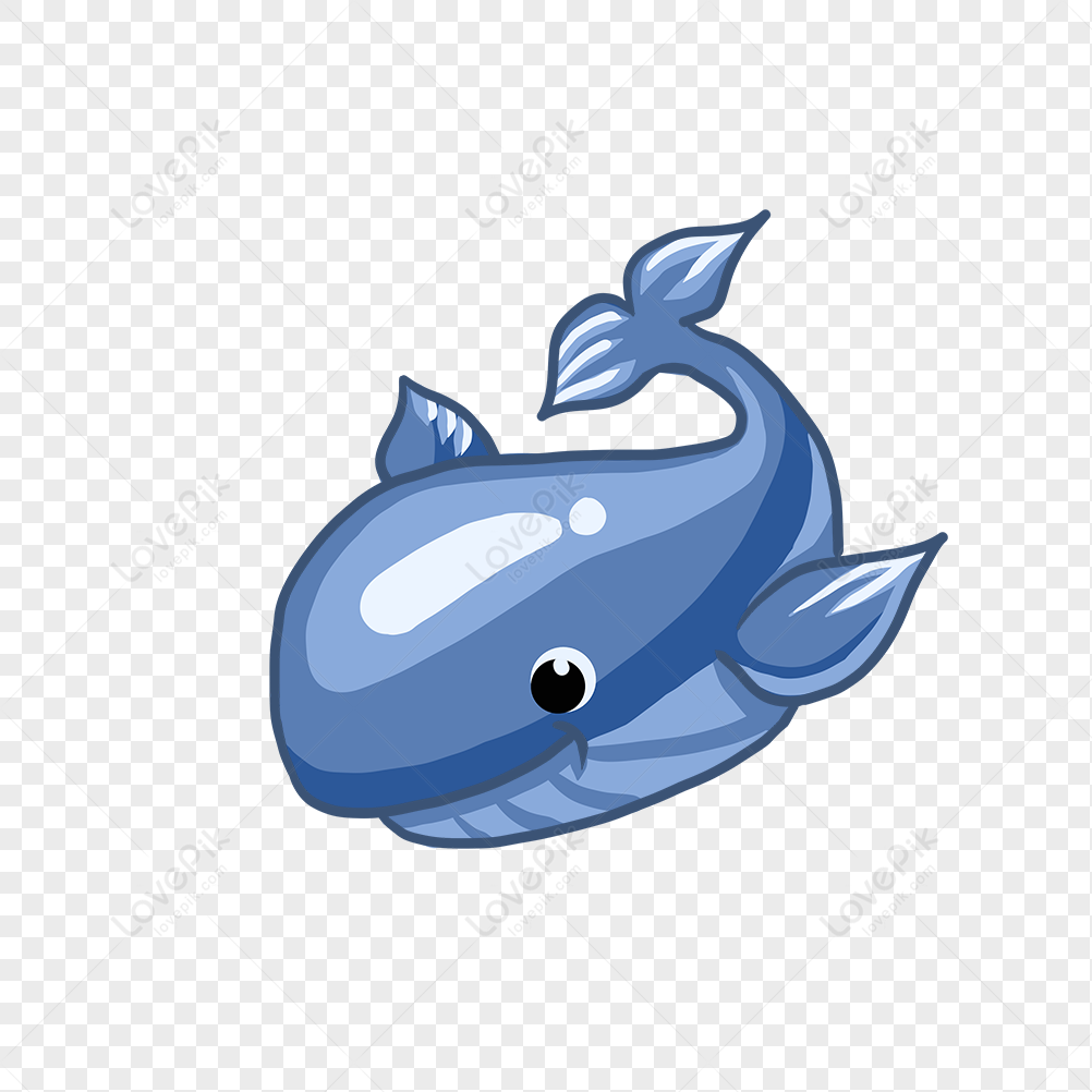 Cartoon Creative Whale Illustration PNG Transparent And Clipart Image ...