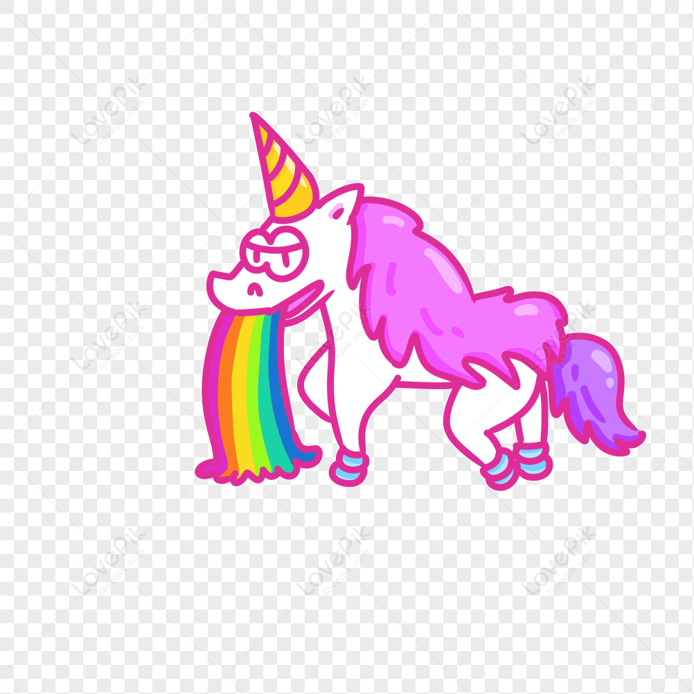 Cartoon Unicorn PNG Images With Transparent Background | Free Download On  Lovepik