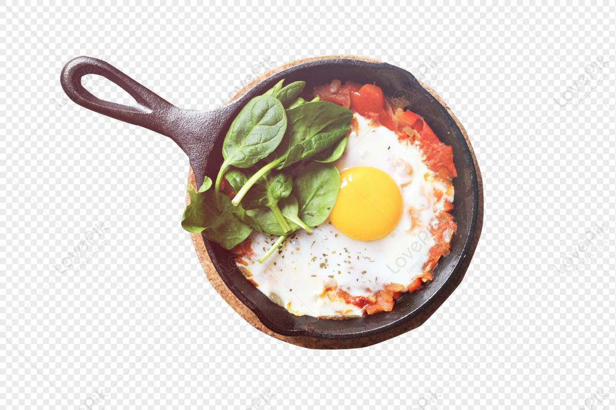 Sunny-side up, Fried egg Yolk Frying, Fried Egg transparent background PNG  clipart