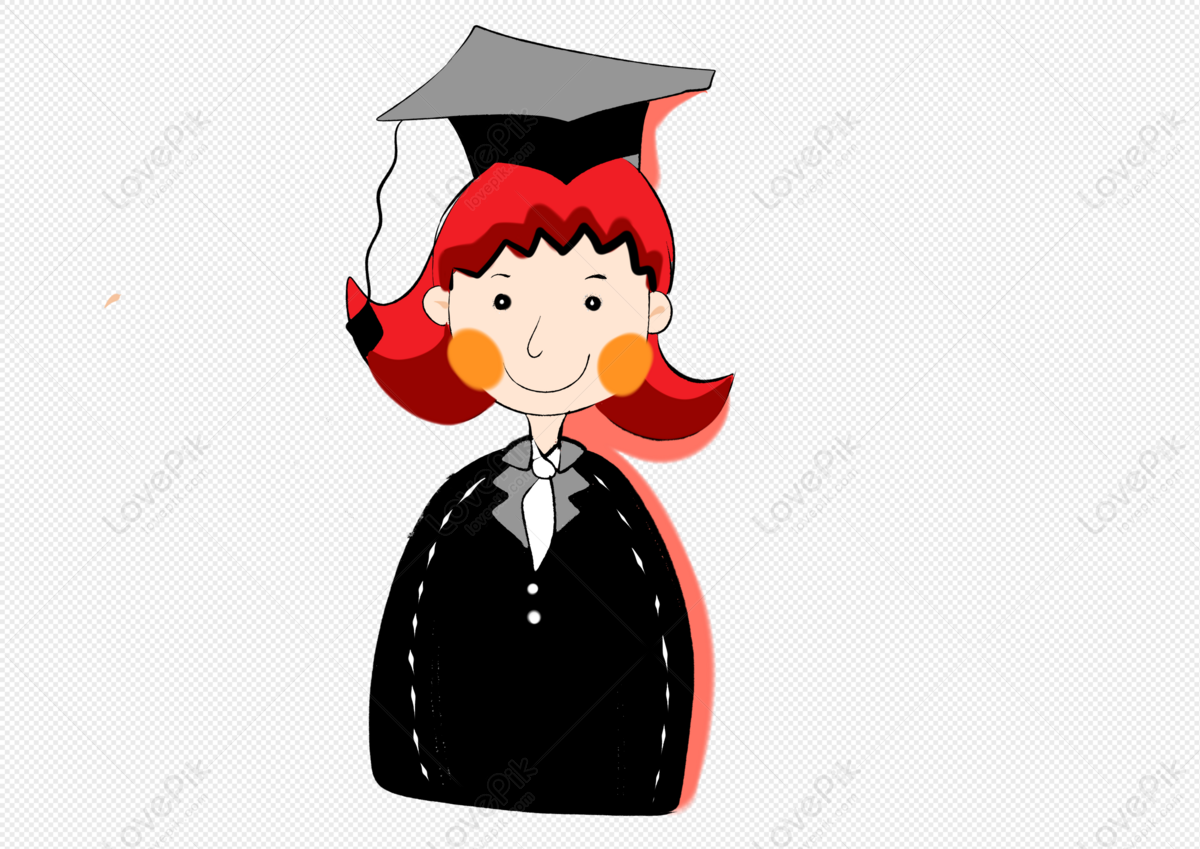 Graduation Season Youth Cartoon Cute Student Graduate PNG Image Free  Download And Clipart Image For Free Download - Lovepik | 401258101