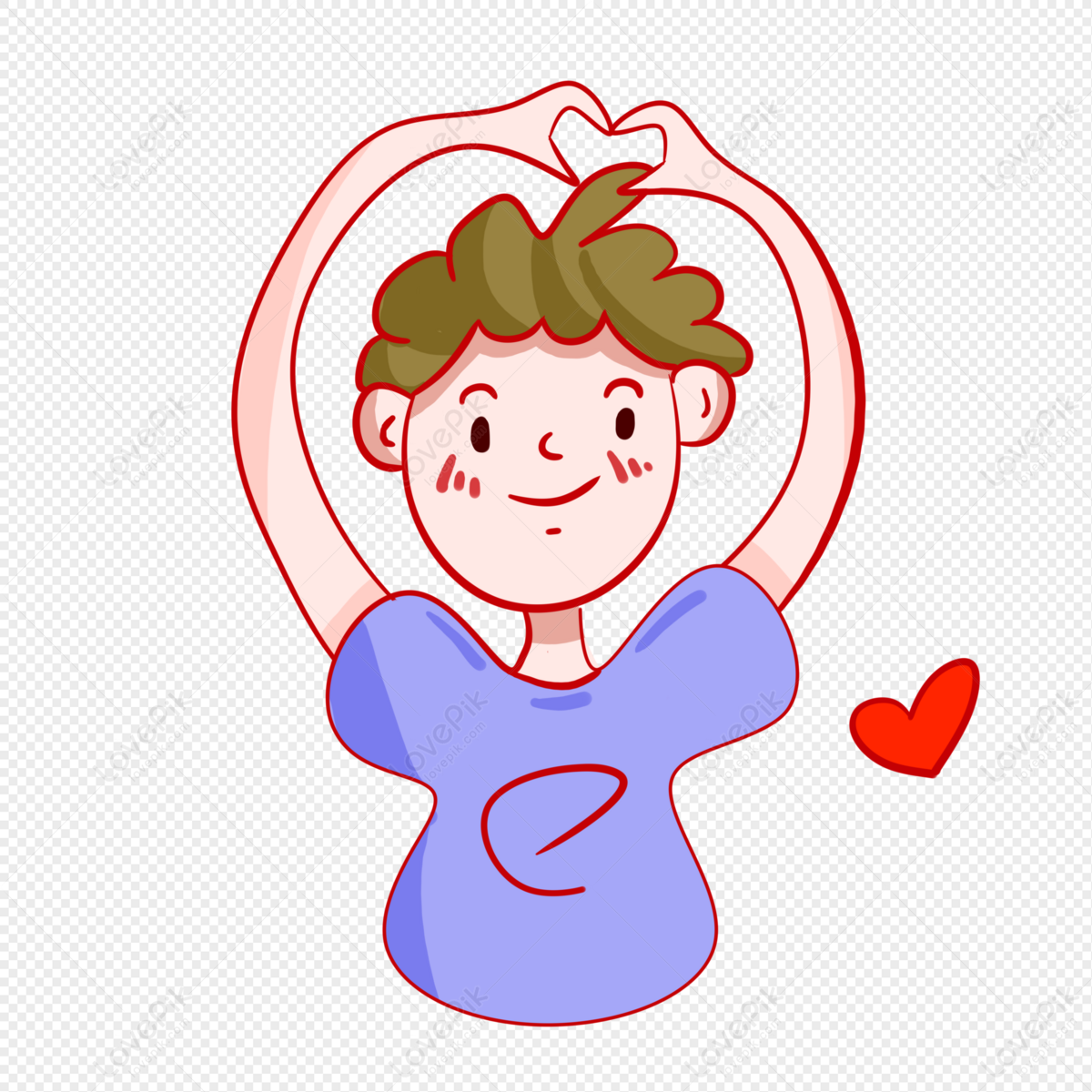 Loving Boy, Material, Free, Love PNG Hd Transparent Image And Clipart ...