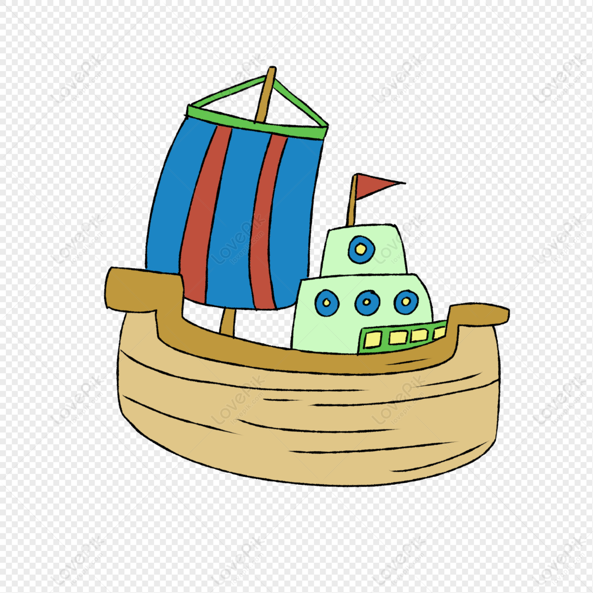 Pirate Ship PNG Picture And Clipart Image For Free Download - Lovepik |  401272795
