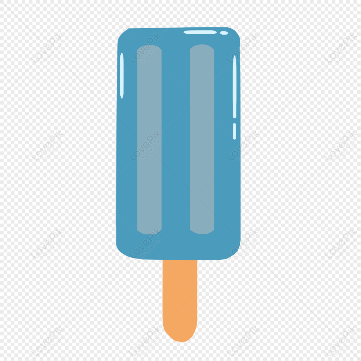 Popsicle, Icon White, Light White, Ice Pop PNG Transparent Background ...