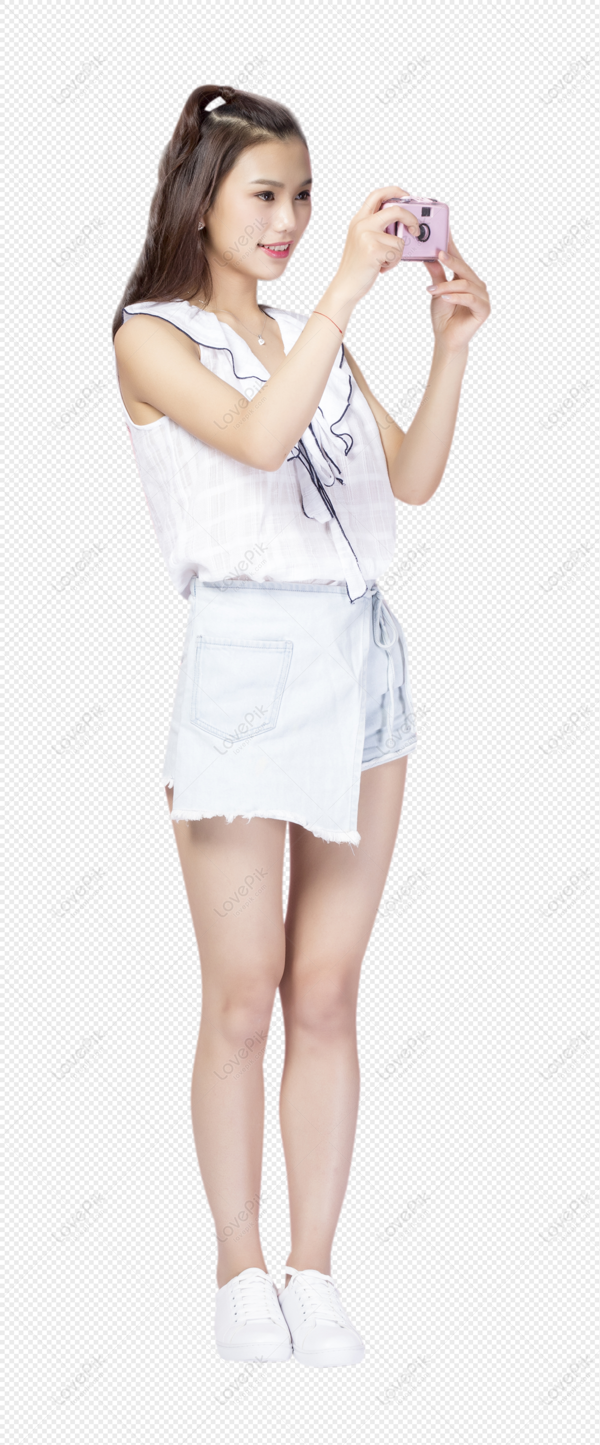Young Women Taking Pictures PNG Image Free Download And Clipart Image ...