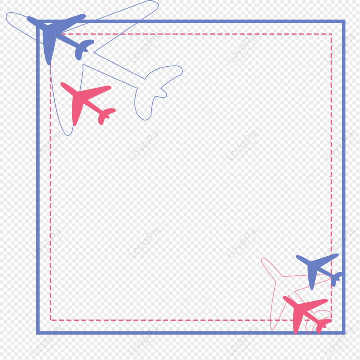 airplane-decorative-border-larawan-numero-ng-graphics-format-ng-larawan