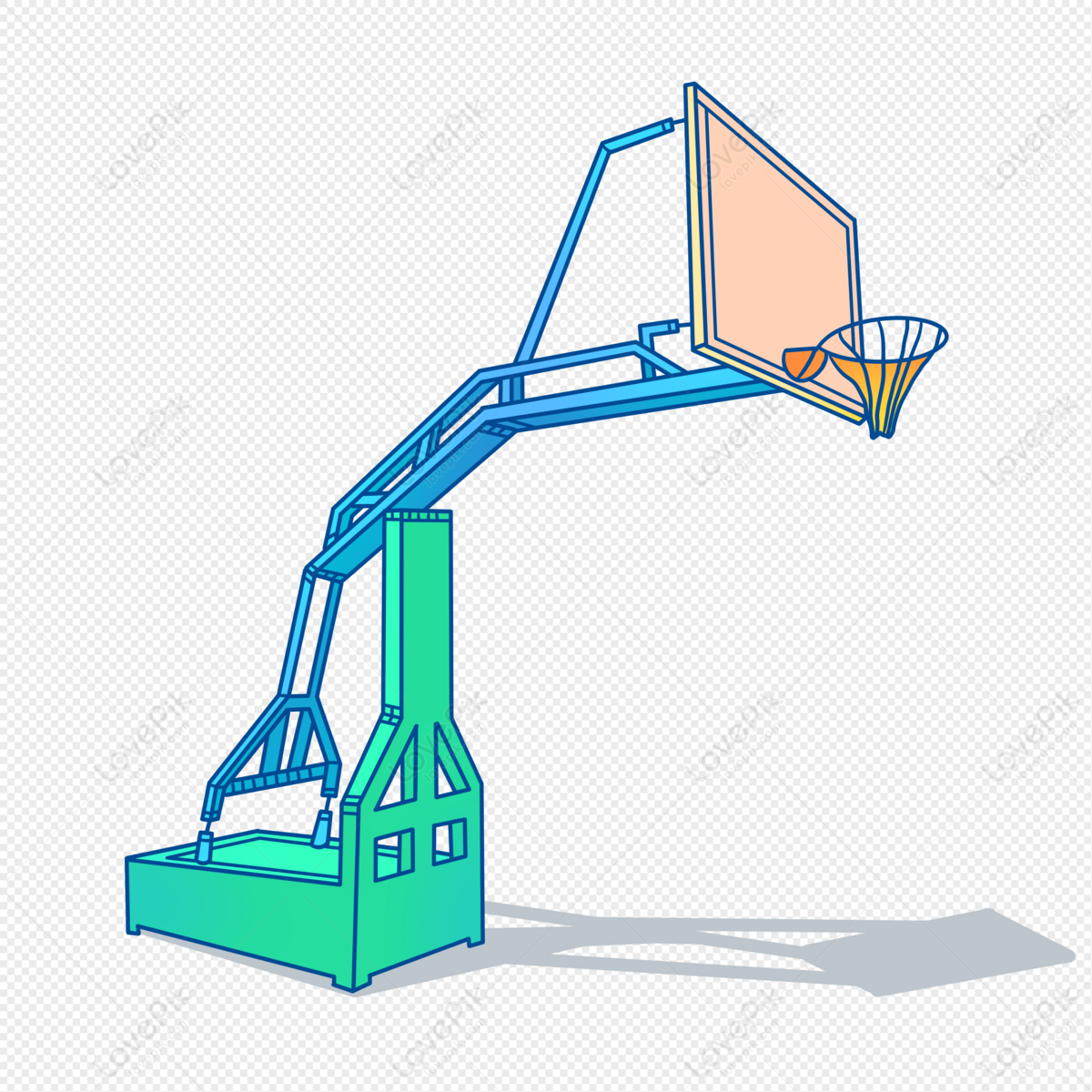 Basketball Hoop PNG Transparent Image And Clipart Image For Free Download -  Lovepik