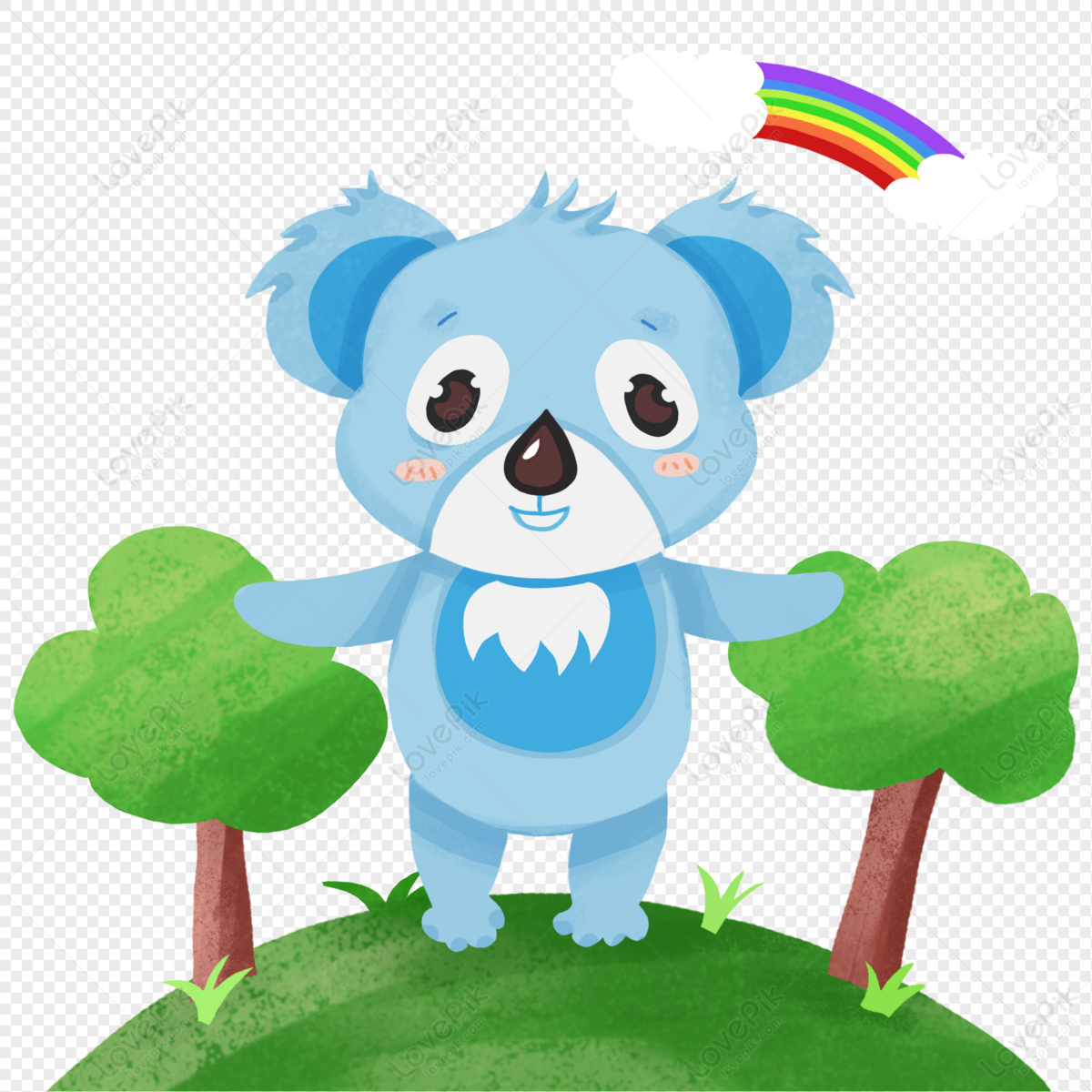 Cute Koala PNG Transparent And Clipart Image For Free Download - Lovepik |  401278966