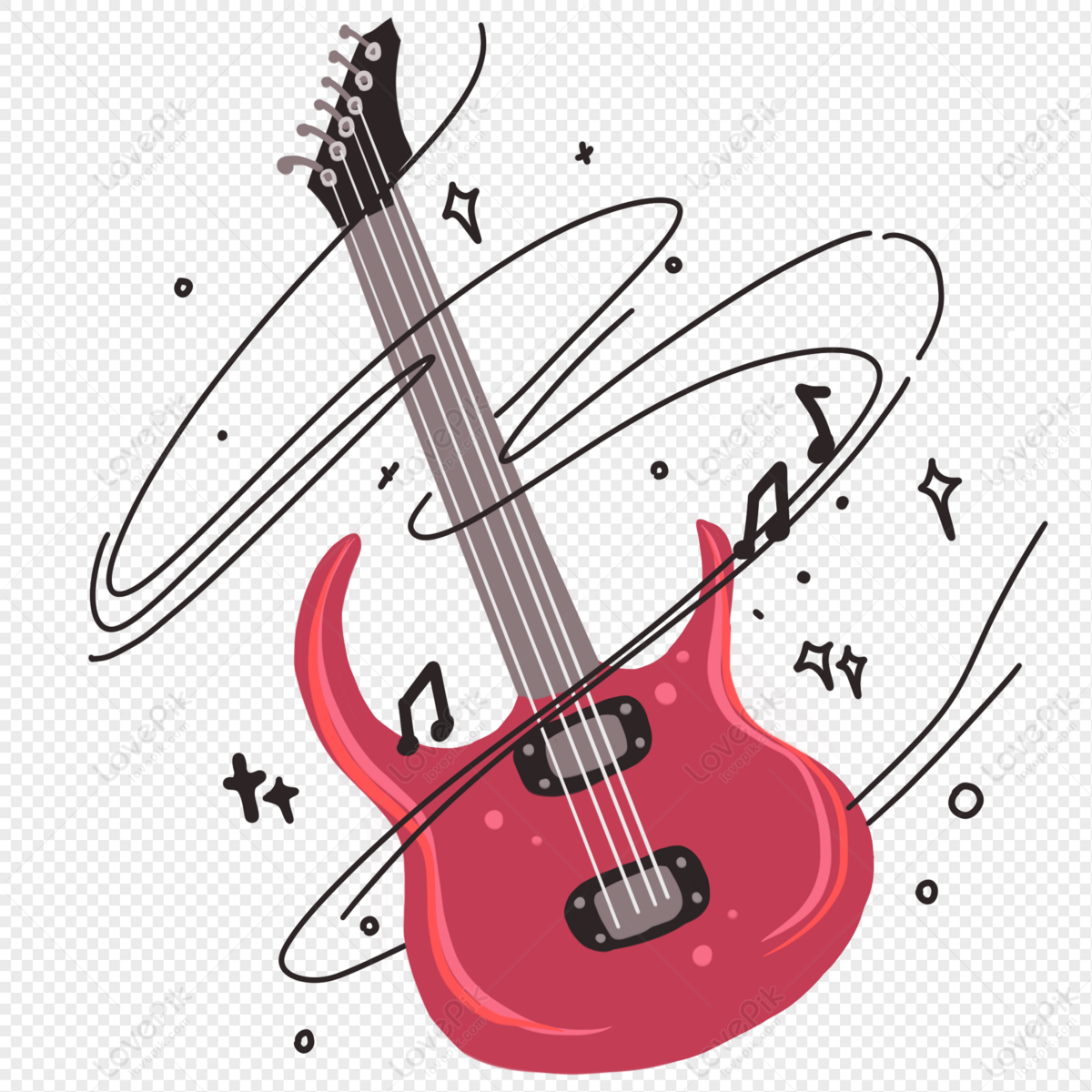 Articulación División Color de malva Guitarra Electrica PNG Imágenes Gratis - Lovepik