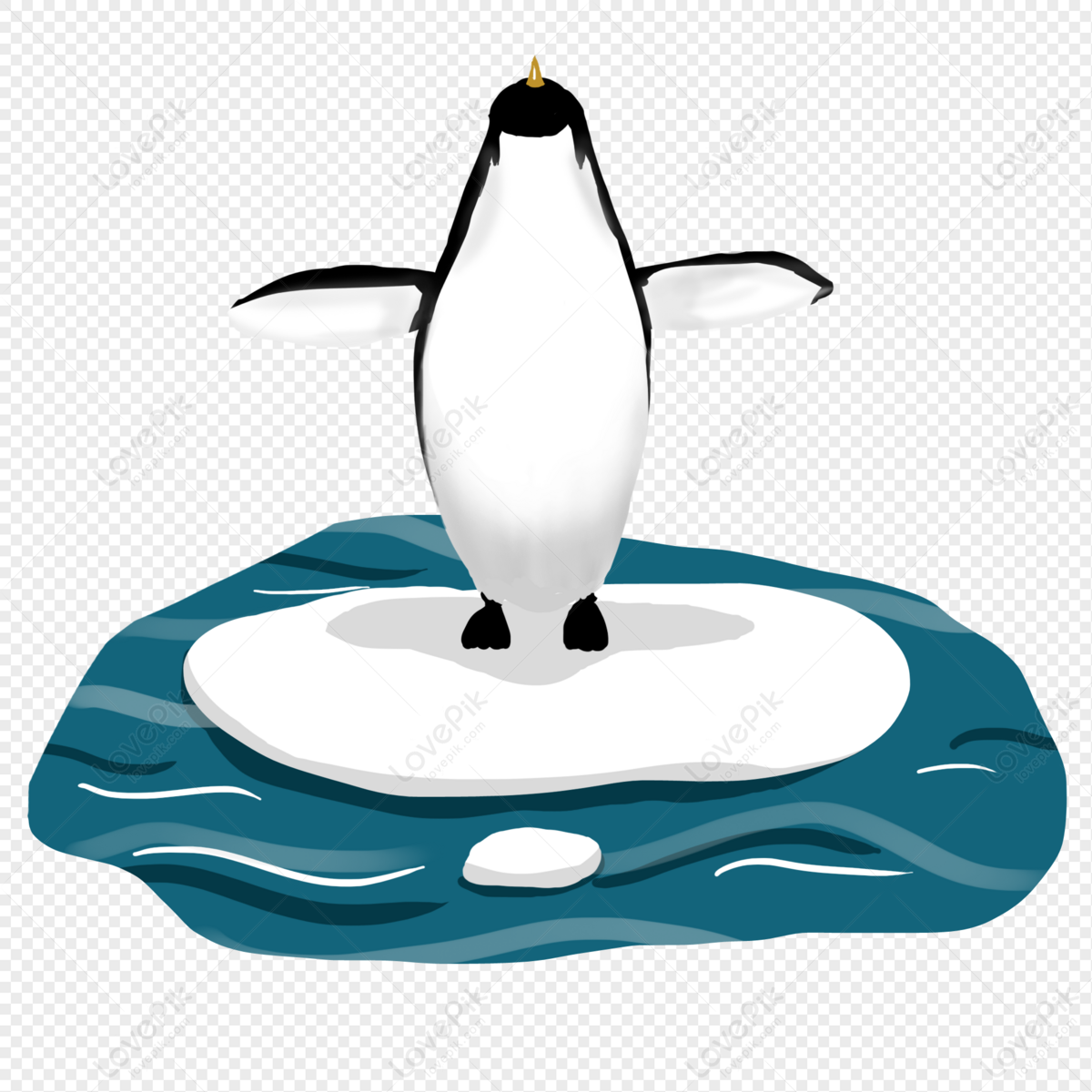 emperor penguin clip art