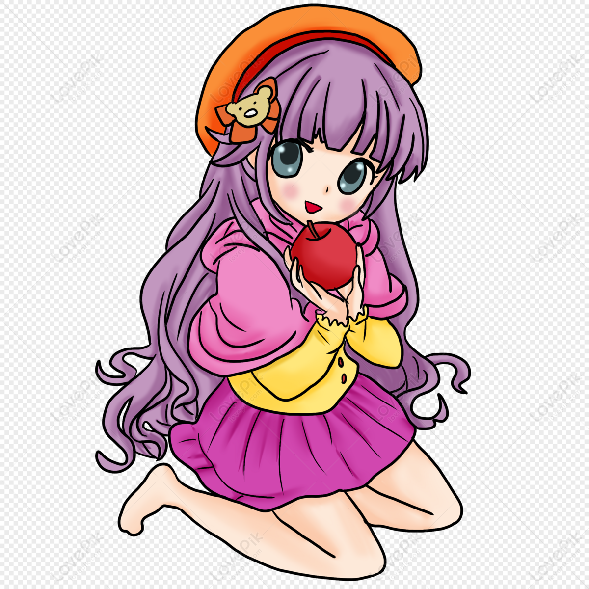 Manga áo phông của cô hầu gái Kobayashi Kamuy Chibi, Chibi, Chibi, Kamuy  png | PNGEgg